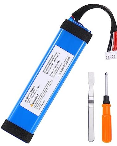 WRUMI 10000mah 37.0Wh Battery for JBL Xtreme1 Extreme Xtreme 1 GSP0931134 Replacement Batterie with Tools