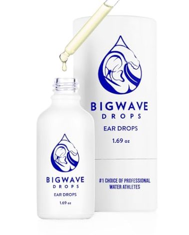 BigWave Drops - Fast-Acting Ear Drops Preferred by Professional Athletes for Ear Discomfort, Ear Infections, Swimmer’s Ear, Clogged Ears, Wax Removal, and Itchy Ears