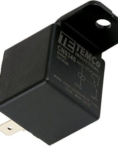 TEMCo Industrial 6 V 30/40 Amp Bosch Style S Relay SPDT Automotive