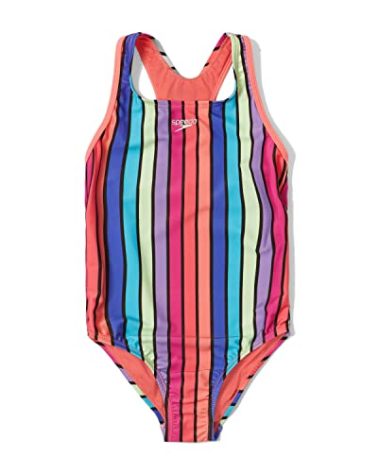 Speedo Girl's Swimsuit One Piece Closed Racerback