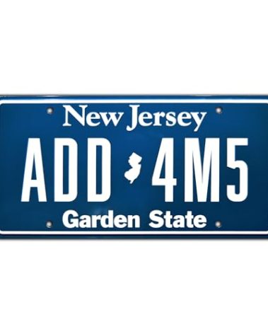 Wednesday | ADD4MS | Metal Stamped License Plate