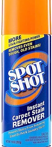 Spot Shot Instant Carpet Stain Remover, Aerosol, 14 OZ