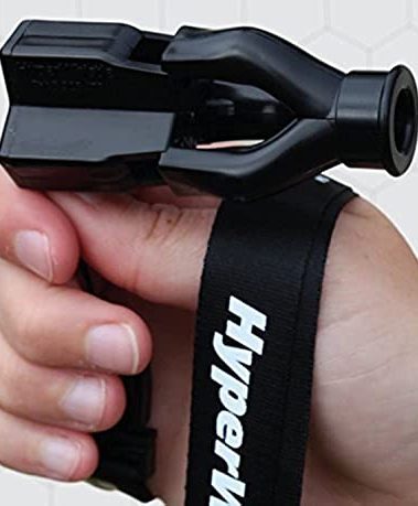 HyperWhistle The Original Worlds Loudest Whistle up to 142db Loud, Very Long Range, for Referee, Coaches, Instructors, Sports, Teachers, Life Guard, Self Defense, Survival, Emergency uses (Black)