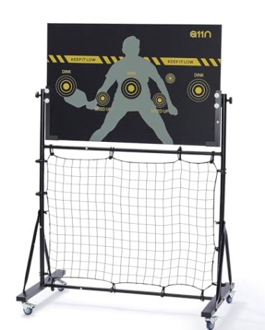 [Upgraded] A11N Pickleball Practice Rebounder, Adjustable Angle Dual-Sided Pickleball Dink Pad - Dink Board for Forehands Backhands Training