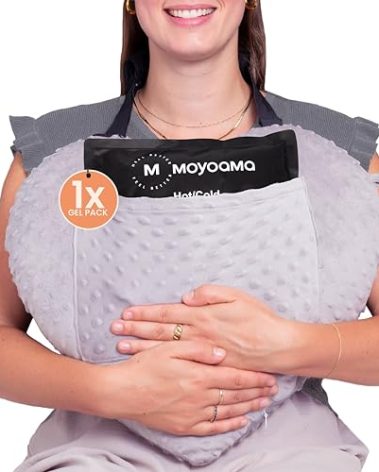 MOYOAMA Open Heart Surgery Pillow for Heart Surgery Recovery Gifts - After Bypass Surgery Must Haves, Gifts for Chest Surgery Recovery, Seatbelt Pillows for Post-Surgery, Shock Absorbing Chest Pillow