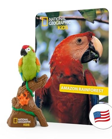 Tonies National Geographic Kids Amazon Rainforest Audio Toy Figurine