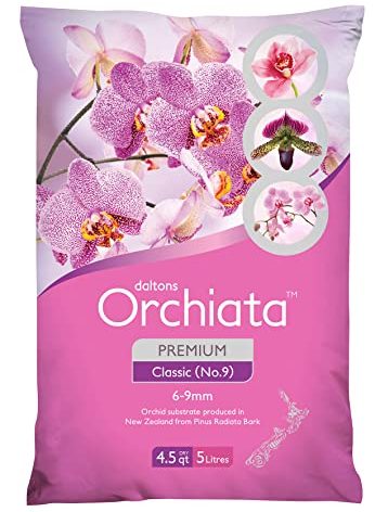 Orchiata Orchid Bark | 100% Pure New Zealand Pinus Radiata | Classic ' to ' Organic Potting Bark for Aeration and Longevity