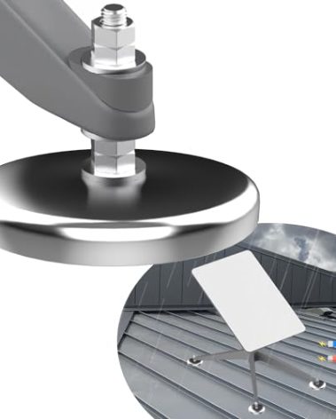 600 pounds Magnetic roof Mount for starlink,Strong Neodyminum Round Magnet mounting kit for starlink V2(Gen2) Dish,Each Magnet with 150 pounds Pull-Force for starlink Antennas Internet kit Satellite