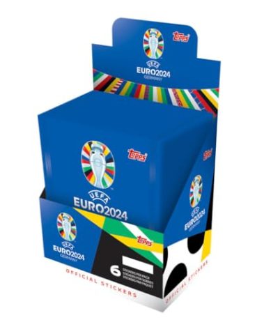 Topps Official Euro 2024 Sticker Collection - Full Box Bundle