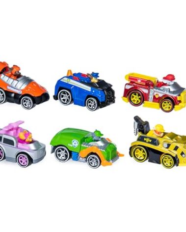 Paw Patrol, True Metal Classic Gift Pack of 6 Collectible Die-Cast Vehicles, 1:55 Scale