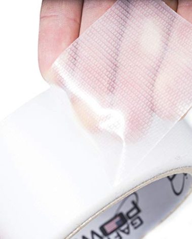 Gaffer Power Transparent Duct Tape, Ultra High Performance Weather Resistant Tape for Discreet, No Show Repairs and Mounting | Residential, Commercial and Industrial Uses (2 Inch x 20 Yards)