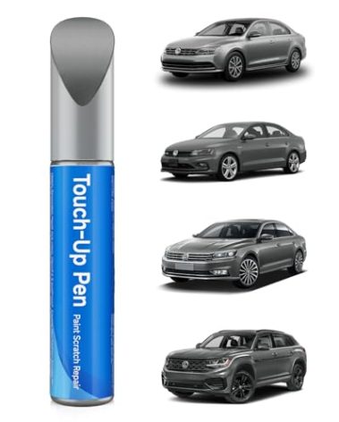 RSACET LH7J/J2 Pure Gray Touch Up Paint Compatible with Volkswagen Exact Match Touch Up Paint Car Scratch Repair