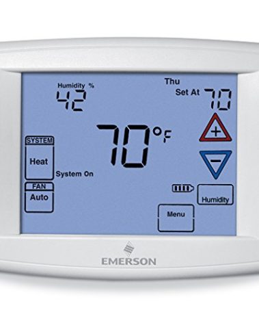 Emerson 1F95-1291 7-Day Touchscreen Thermostat with Humidity Control