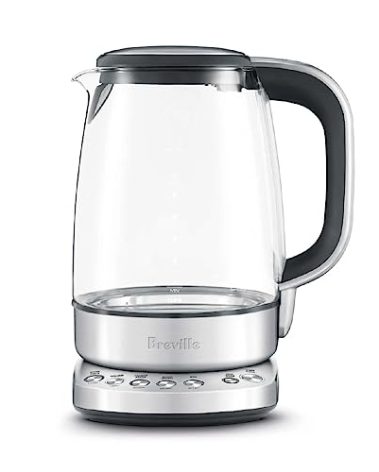 Breville BKE830XL IQ Kettle Pure Water Heater, 57 oz, Brushed Stainless Steel