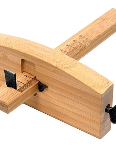 KAKURI Wood Marking Gauge Woodworking Tool 4.75" / 120mm, Japanese Wood Scribe Tool KEBIKI Carpentry Wood Scriber, Made in JAPAN