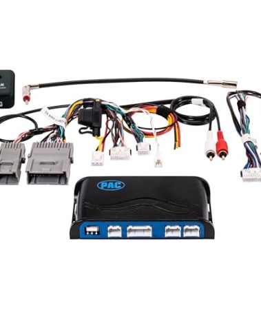 PAC RP5-GM11 Radio Replacement Interface With Built-In OnStar Retention/Steering Wheel Control Retention/Navigation Outputs for Select GM Class II Vehicles