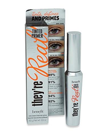 Benefit They're Real Tinted Lash Primer, Mink Brown, 0.3 Fl Oz