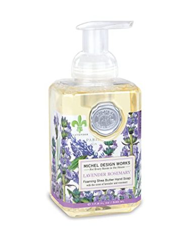 Michel Design Works Foaming Hand Soap, Lavender Rosemary, 17.8 Fl Oz