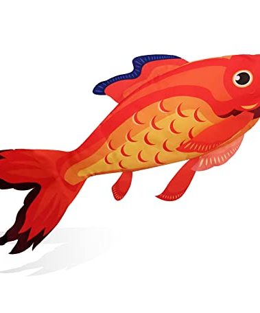 Madrona Brands Small Tropical Fish Windsock | Durable Outdoor Hanging Decoration | Deck, Boat, Dock, Patio | 30 Inch