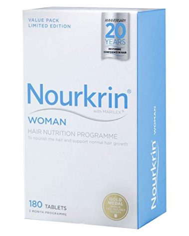 Nourkrin Woman For Hair Growth 180 Tablets
