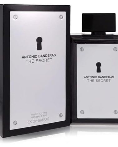 Antonio Banderas The Secret for Men Eau De Toilette Spray, 3.4 Ounce