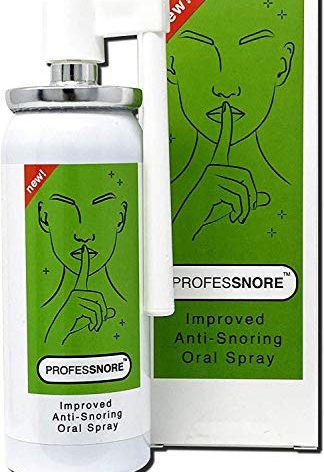 professnore Snore Solutions Anti Snoring Stop Relief Spray 1.69 Fl oz (50 ml)