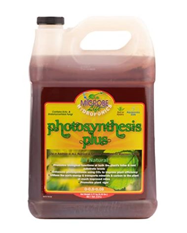 Microbe Life Hydroponics Premium Photosynthesis Plus to Grow Fruits, Vegetables, and Herbs, The Best Professional Big Bud Grow, Use with Any Feeding Systems Including Hydroponics or Soil, 1 Gallon