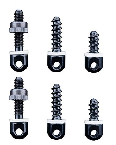 SHWEAPY Sling Swivel Studs Wood Screw Studs,6PCS Sling Mounting Kit (3)