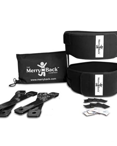 Back Brace Stretcher for Lower Back Pain, Lumbar Support, Herniated Disc, Sciatica, Arthritis – Adjustable, Breathable Design - for Men and Women (Med/Large) -Immediate/Long Term Pain Relief.
