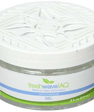 Fresh Wave IAQ Commercial Odor Eliminating Gel, 8 Fl. Oz. | Odor Absorbers for Home | Safer Odor Relief | Natural Plant-Based Odor Eliminator | Replace Every 15-60 Days