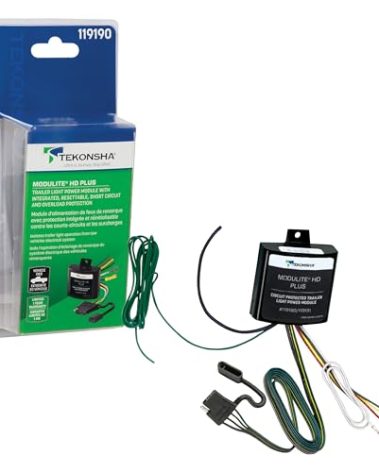 Tekonsha 119190 ModuLite HD Plus Protector w/Integrated Circuit & Overload Protection Trailer Light Power Module