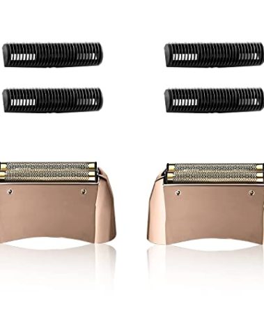 2 Pack Pro Shaver Replacement Foil and Cutters Compatible with andis 17220/17230 Shaver ProFoil Lithium Replacement