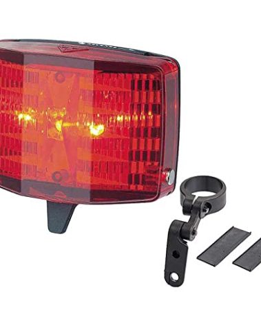 Topeak RedLite Aura Bike Tail Rear Light, Red