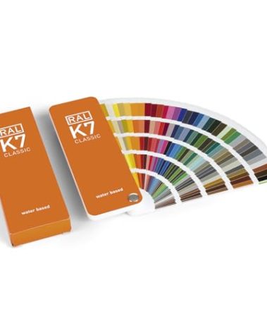 RAL K7 Color Chart, 216 Colors, Gloss, 5 Languages