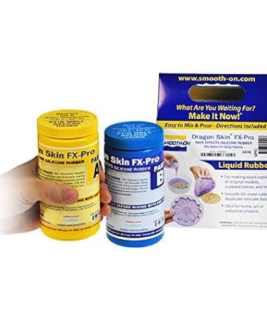 Smooth-On Dragon Skin™ FX-Pro™ Platinum Rubber Silicone Molds for Special Effects & Prosthetics - Pint Unit