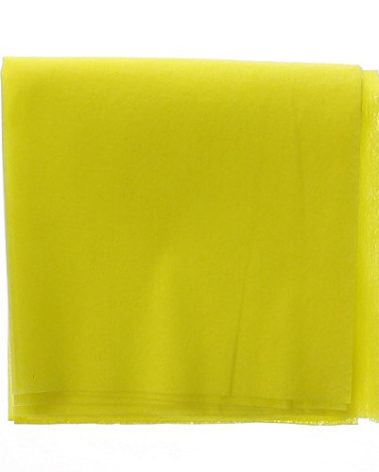 SOS Supply 24" x 24" Nonwoven Treated Yellow Dust Cloths (Pack of 50)
