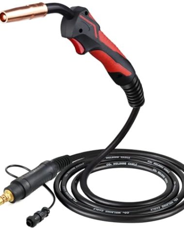 MIG Welding Gun Torch 250Amp 15ft Replacement for Lincoln Magnum 250L K533-7,Mig Welder Parts for Lincoln Power MIG 200/215/216/255/Wire Matic 255