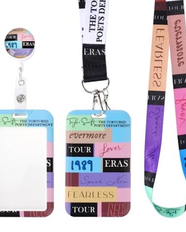 YEPLINS Teacher Lanyard with ID Holder Retractable,ID Badge Holders Retractable Cute School,Nurse Lanyards for ID Badges for Women Cute