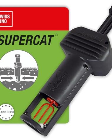 SWISSINNO Gopher & Vole Trap PRO SuperCat – Reusable Tunnel Trap with Dual-Trigger System – Easy to Set, Made in Europe – High Catch Rate - 1 Pcs