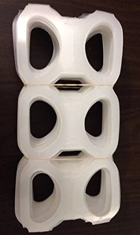 TFD Supplies Plastic 6 (Six) Pack Rings for 12 Ounce Beer / Soda Cans 200 Count New