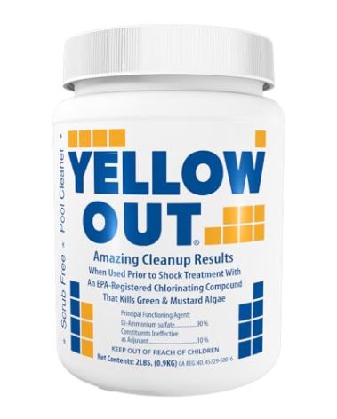 Yellow Out Swimming Pool Chlorine Shock Enhancing Treatment - 2 lbs.