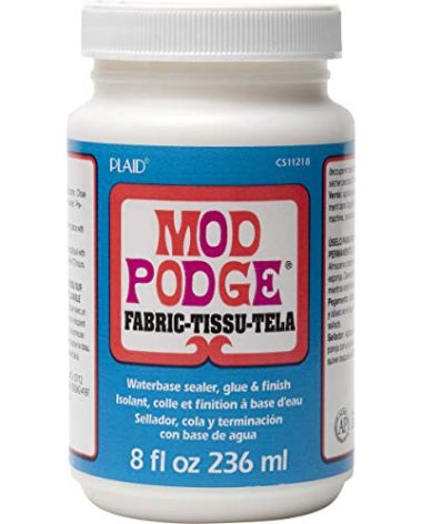 Mod Podge Eight Fabric, 8-ounce, Transparent, 8 Fl Oz