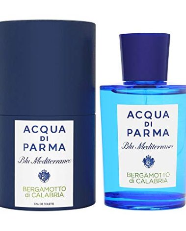 Acqua Di Parma Blue Mediterraneo Bergamotto Di Calabria Eau de Toilette Spray, 5 Ounce, Calabrian citrus fruits, 5 oz