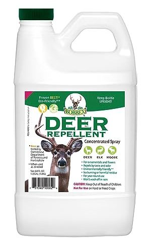 Concentrated Deer Repellent - Bobbex | Deer, Elk, and Moose Deterrent Concentrate (64 oz.) UB-U9NT-KE8U
