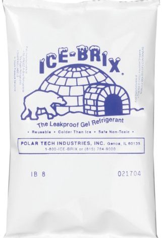 Polar Tech | IB 6 | ICE-BRIX & XTREME BRIX Cold Packs | 6 oz, 6" x 4" x 3/4" (Case of 48)
