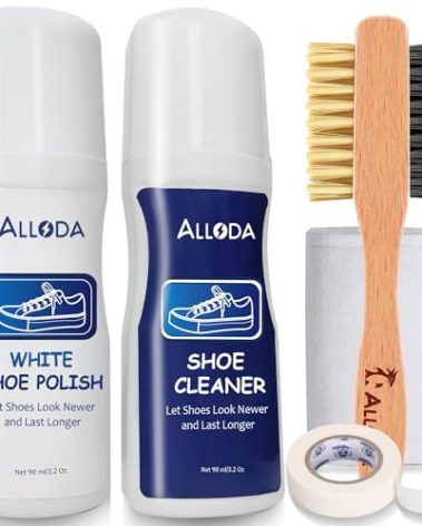 Alloda Shoe Cleaner & Shoe Whitener, Sneaker Cleaner, Shoe Cleaning Kit, One Stop Kit