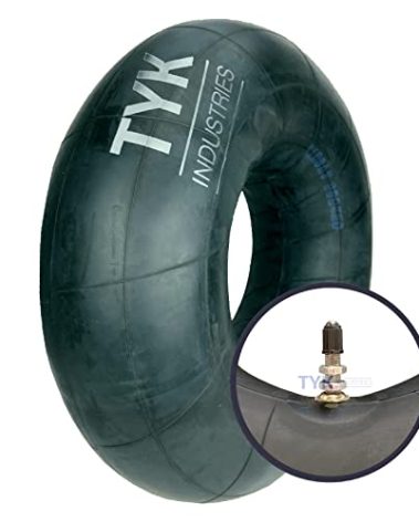 TYK 27x10-12, 27x12-12 ATV UTV Radial Tire Inner Tube with a TR6 Metal Valve Stem