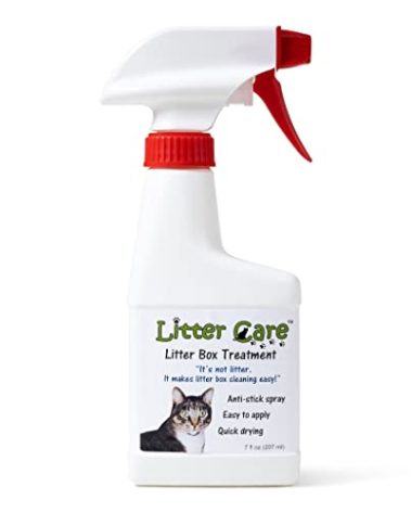 Litter Care - A Non-Stick Spray Coating for The Litter Box or pet Enclosure
