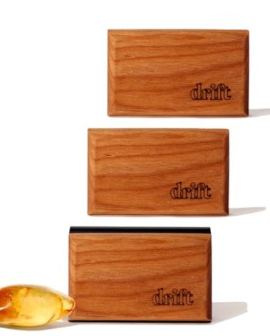 Drift Car Air Freshener Starter Kit - Wooden Deodorizer - Vehicle Odor Remover - Auto Scent Diffuser - Long-Lasting Car Freshening - Amber 3 Pack - CLIP INCLUDED