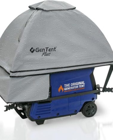 GenTent Generator Running Cover - Inverter Kit (Plus, Grey) - for Fully Encased Inverter Generators